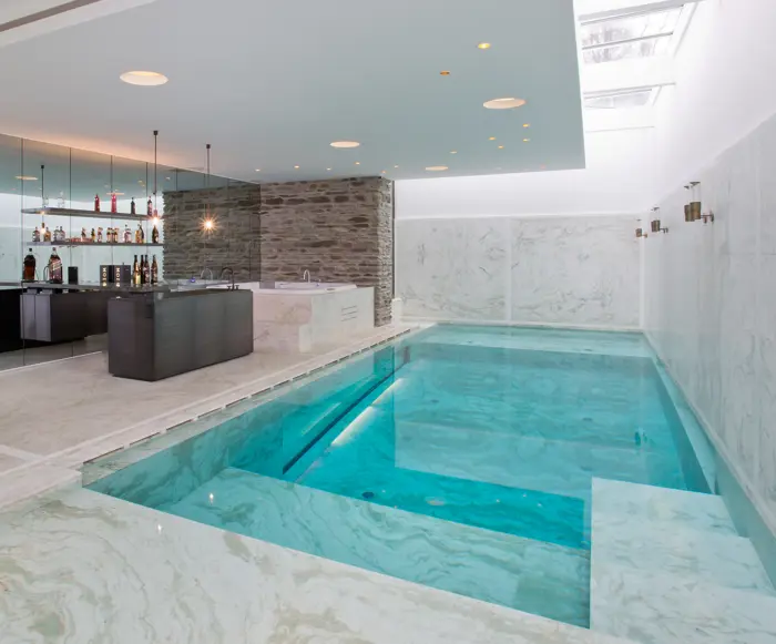 Marmer Binnenzwembad Foto 1