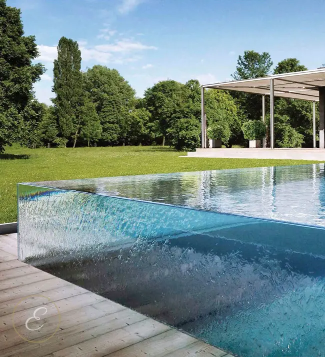 Acryl Infinity Zwembad