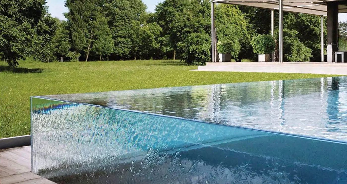 Acryl Infinity Zwembad